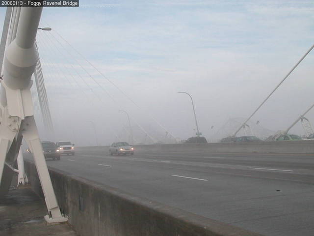 Foggy Ravenel Bridge