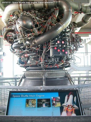 Space Shuttle main engine, Cape Canaveral