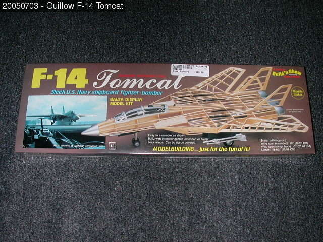 Guillow F-14 Tomcat