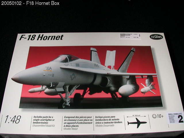 F18 Hornet box