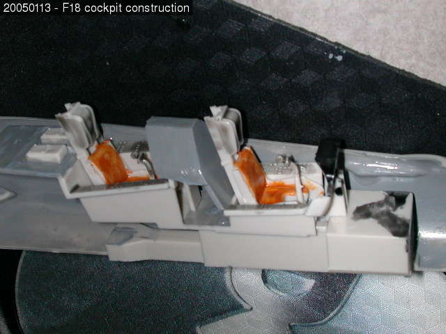 F18 cockpit