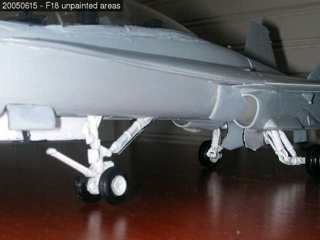 F18 unpainted areas