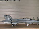 Almost completed F18 Hornet