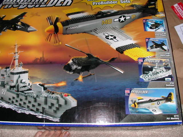 Megabloks 4 in 1 kit