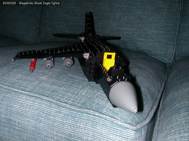 Megabloks Black Eagle fighter