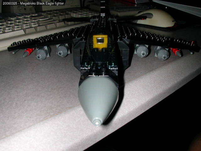 Megabloks Black Eagle fighter