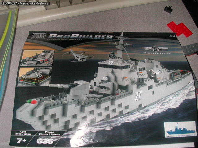 Megabloks destroyer