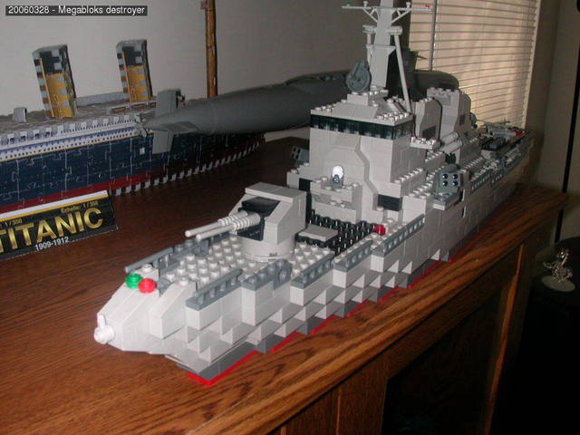 Megabloks destroyer