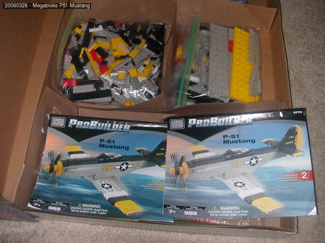 Megabloks P51 Mustang