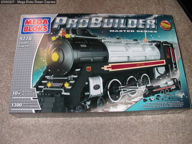 Mega Bloks Steam Express