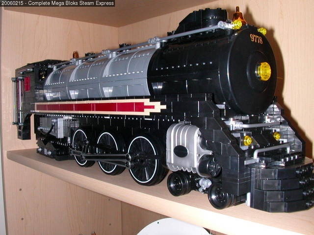 Complete Mega Bloks Steam Express