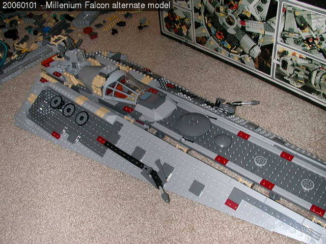 Millenium Falcon alternate model