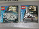 LEGO Star Wars Mini kits. 4488 (Millenium Falcon) and 4494 (Imperial
Shuttle) boxes.