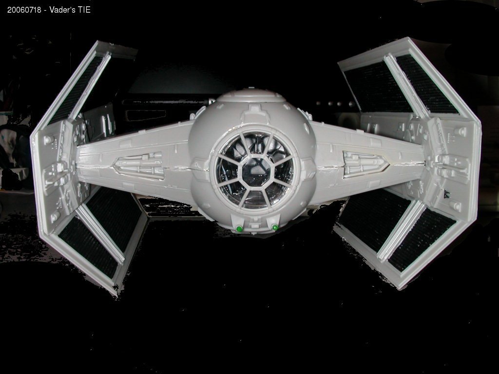 power of the force darth vader tie fighter