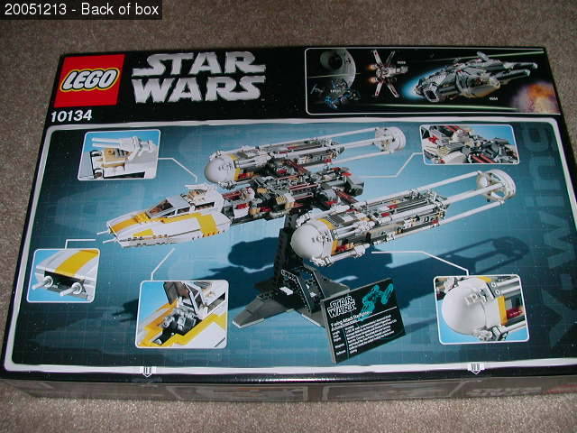 Back of Y-Wing box
