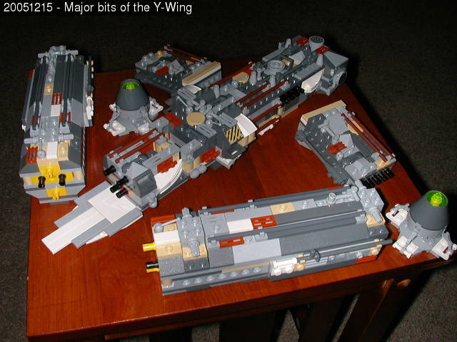 Major bits of the Y-Wing