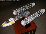 Completed LEGO Y-Wing