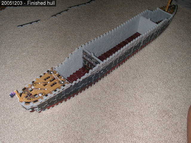 Finished hull