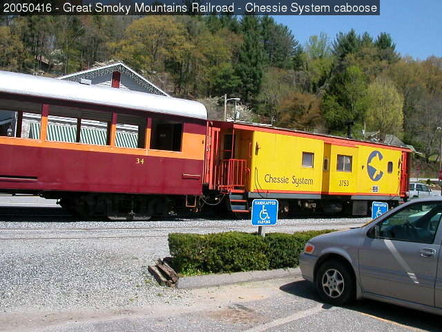 GSMR Chessie System caboose