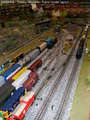 Rail yard at Smoky Mountains rail museum